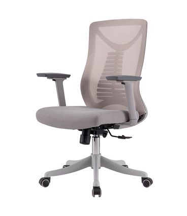 Cadeira Vancouver Diretor Tela Cinza Base Nylon e Rodízio - 76674