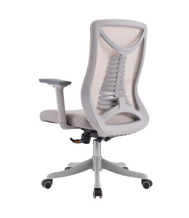 Cadeira Vancouver Diretor Tela Cinza Base Nylon e Rodízio - 76674