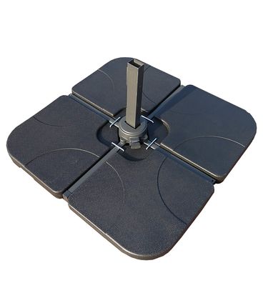 Base Ombrelone Lateral Preto - 76685