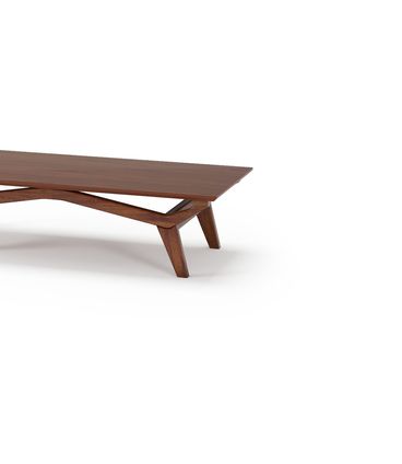 Mesa de Centro Olegario Cor Castanho 140cm - 76719