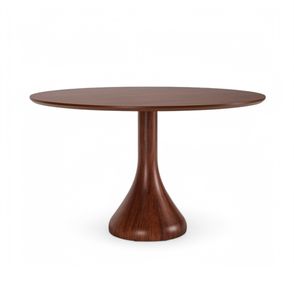 Mesa Jantar Maribela Redonda Cor Castanho 140cm - 76769