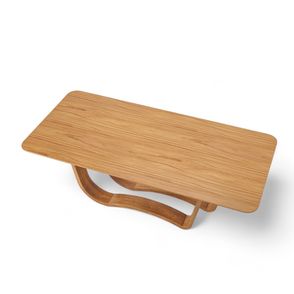 Mesa Jantar Salina Retangular Cor Champagne 180cm - 76797