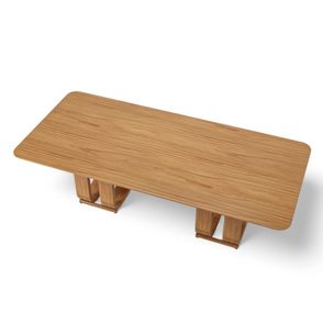 Mesa Jantar Itaúna Retangular Cor Champagne 180cm - 76804