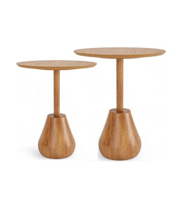 Conjunto de Mesa Auxiliar Arinos Champagne Haste Champagne - 76880