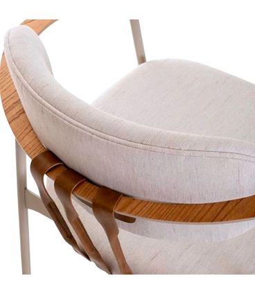 Cadeira Essence Com Braço Assento Cru Base Titanium - 76890