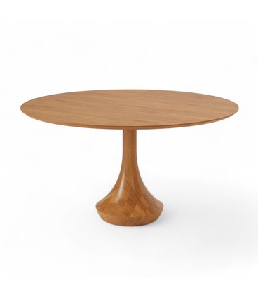 Mesa Jantar Betim Redonda Cor Champagne 140cm - 76991