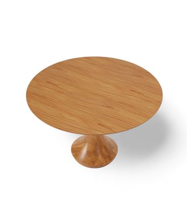 Mesa Jantar Betim Redonda Cor Champagne 140cm - 76991