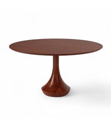 Mesa Jantar Betim Redonda Cor Castanho 120cm - 76993
