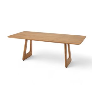Mesa Jantar Raya Retangular Champagne 180cm - 77010