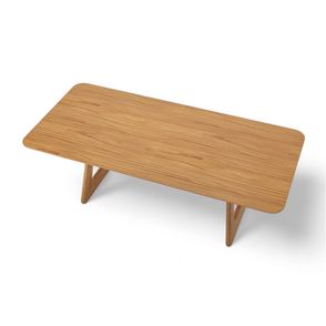 Mesa Jantar Raya Retangular Champagne 180cm - 77010