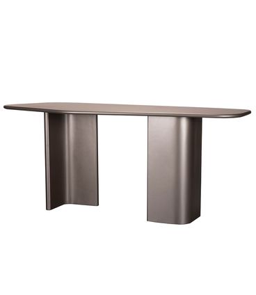 Aparador Hallis Orgânico Metalizado Grafite 160cm - 77081