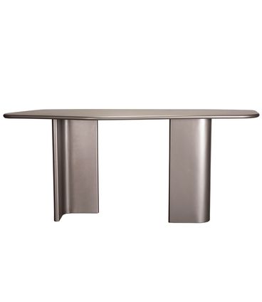 Aparador Hallis Orgânico Metalizado Grafite 180cm - 77082