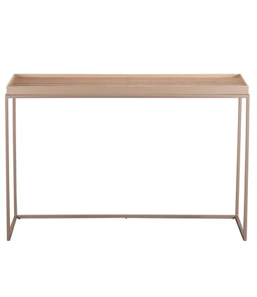 Aparador Loi Champagne Off White Base Metalizada Gold 120cm - 77085