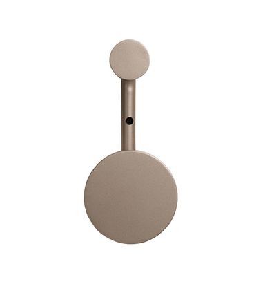 Cabideiro Swan Parede Laca Fendi Base Champagne - 77264