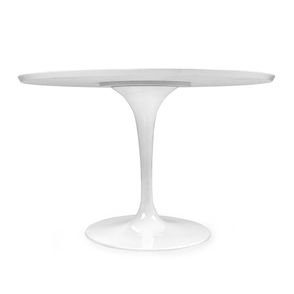 Mesa de Jantar Akemi Redonda Carvalho Amêndoa 120cm - 77342