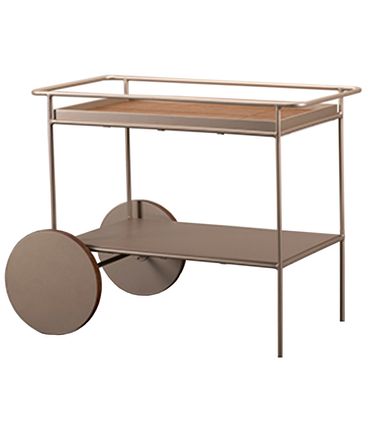 Carrinho Bar Tito Recouro Caramelo Base Champagne - 77438