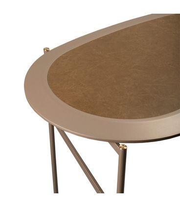 Escrivaninha Eternity Tampo Champagne Recouro Caramelo - 77451