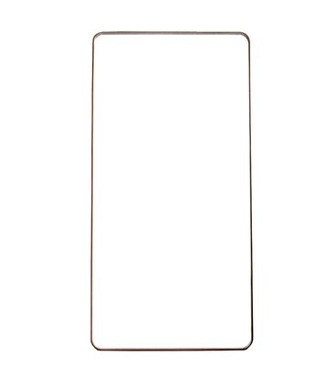 Espelho Dakota Retangular Moldura Nogueira 75x180cm - 77508