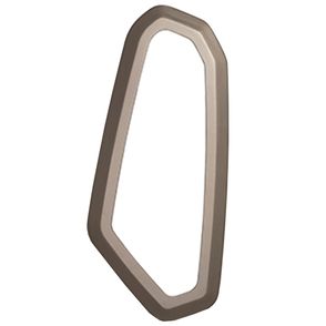 Espelho Arona Slim Moldura Nogueira 50x113cm - 77515