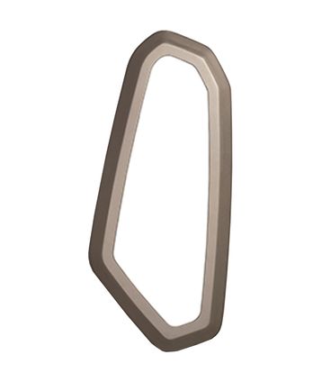 Espelho Auris Slim Moldura Nogueira 50x113cm - 77515