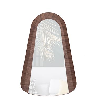 Espelho Joy Moldura Nogueira 54x80cm - 77535