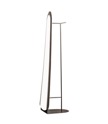 Espelho Com Cabideiro Joy Moldura Bronze 64x183cm - 77542