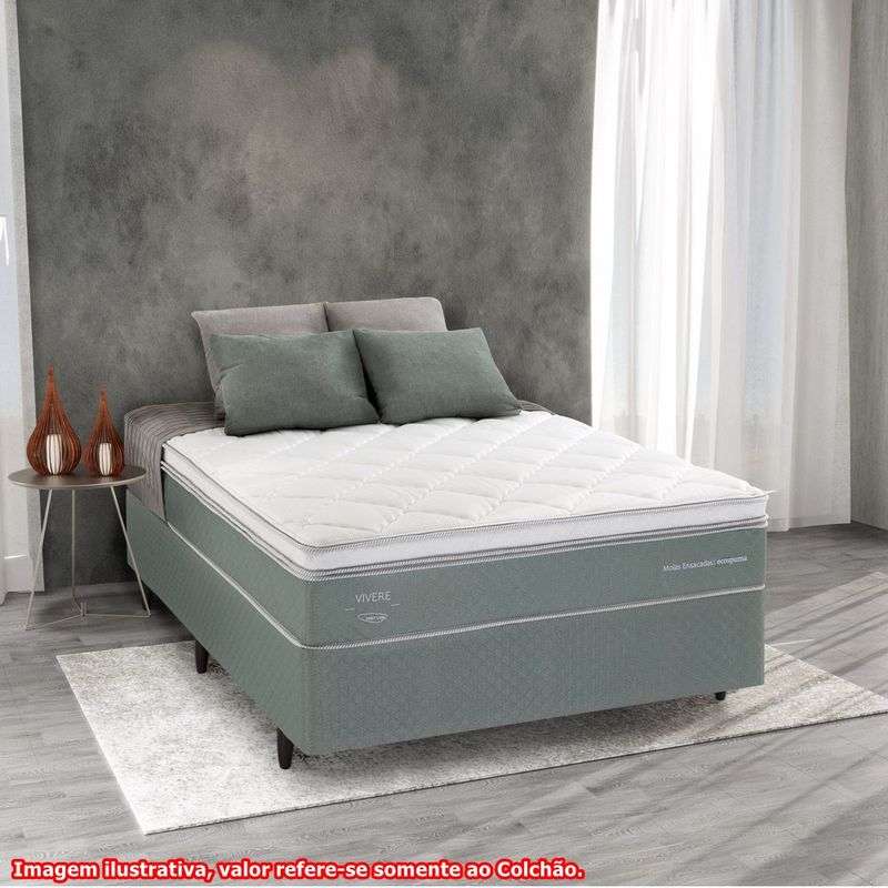 Colchão Ayla Vivera King 203x193cm - 77538