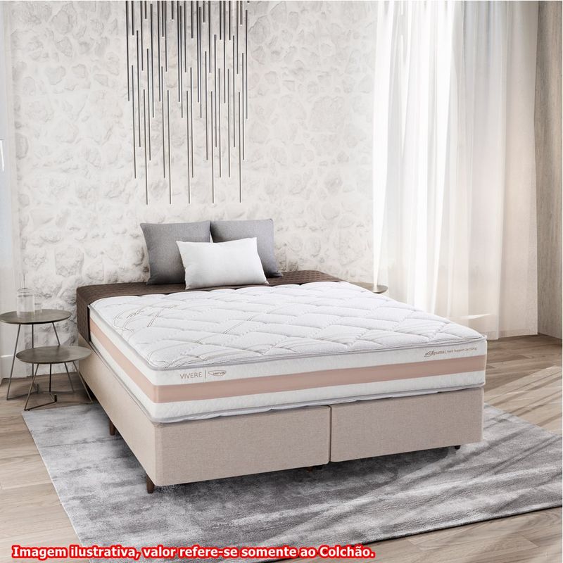 Colchão George Vivera Casal 138x188cm - 77579