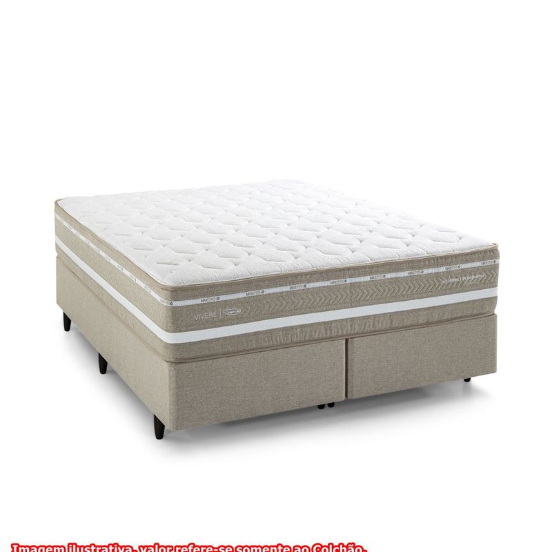 Colchão Ethan Vivera King 203x193cm - 77591