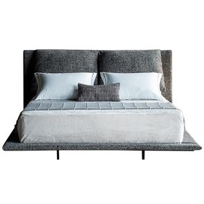 Cama King Size Greta Trama Fusion Pés Metal Preto - 77610