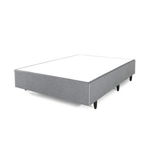 Base de Cama Isla Meditare King Cinza 203x193cm - 77666