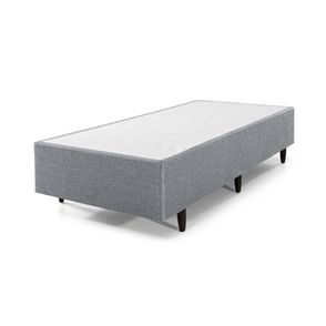 Base de Cama Isla Meditare Solteiro Cinza 88x188cm - 77667