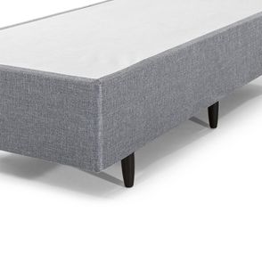 Base de Cama Isla Meditare Solteiro Cinza 88x188cm - 77667
