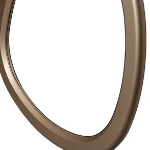 Espelho Lagoon Orgânico Médio Moldura Champagne - 77727