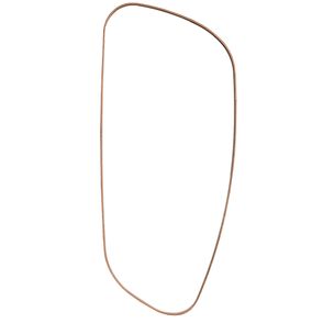 Espelho Ômega Elyra Grande Moldura Carvalho - 71362
