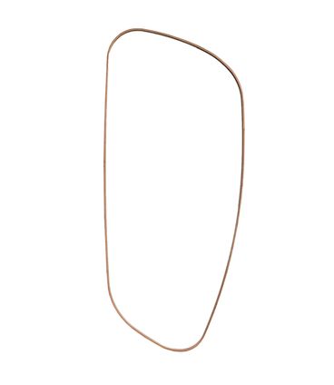 Espelho Onix Elyra Grande Moldura Carvalho - 71362