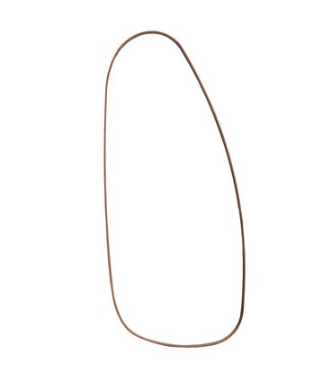 Espelho Onix Auren Grande Moldura Carvalho - 77766