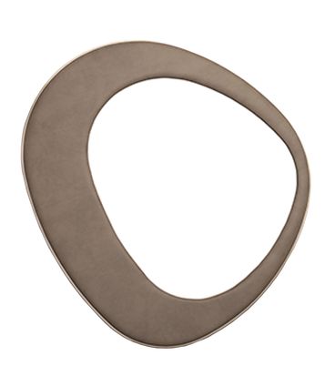 Espelho Palazzo M Moldura Estofada Fendi Laca Champagne - 77776