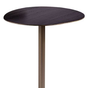 Mesa de Apoio Ballet Média Ebanizada Base Champagne - 77840