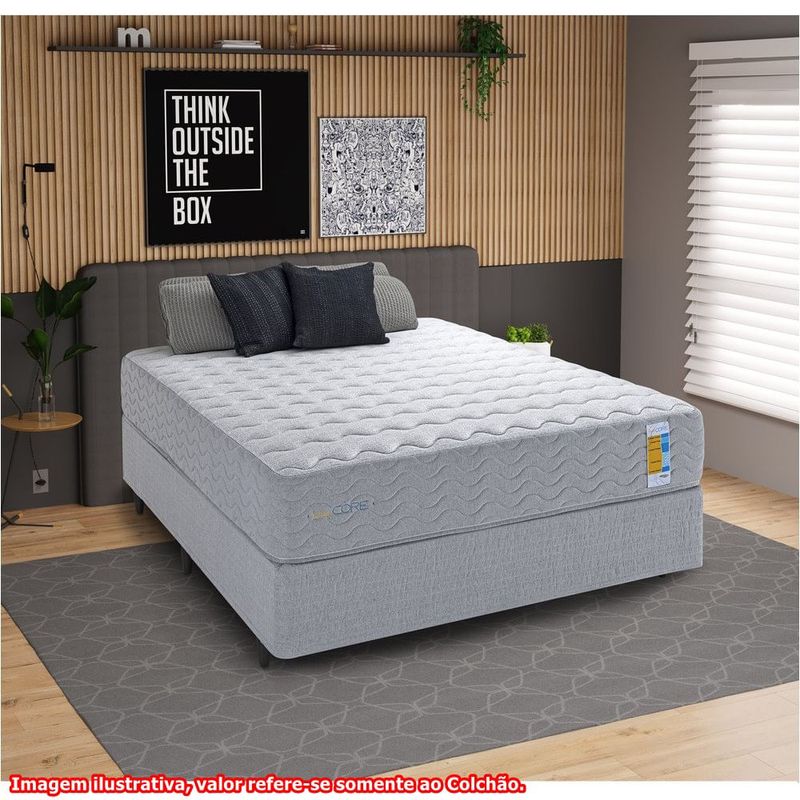 Colchão Enrolado Bump Core Queen 158x198cm - 77924