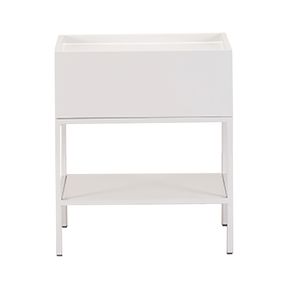 Mesa Cabeceira Fency Com Gaveta Off White - 77949