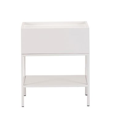 Mesa Cabeceira Fency Com Gaveta Off White - 77949