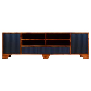 Rack Lines Azul 02 Portas 03 Gavetas 04 Nichos - 78027