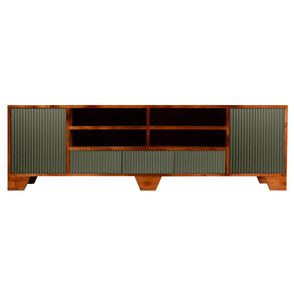 Rack Lines Verde 02 Portas 03 Gavetas 04 Nichos - 78028