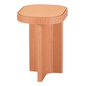 Mesa Apoio Magna Tampo Base Lâmina Carvalho Natural - 78045