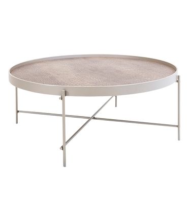 Mesa Centro Volpi Baixa Champagne e Croco Fendi - 78102