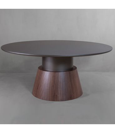 Mesa Jantar Pricely Tampo Bronze Com Vidro 160cm - 78131