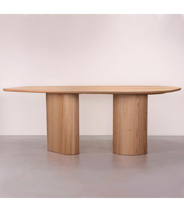 Mesa Jantar Sonata Orgânica Tampo Base Carvalho 240cm - 78134