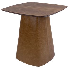 Mesa Lateral Bolero Alta Nogueira Base Recouro Caramelo - 78195