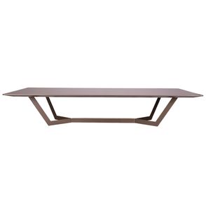 Mesa Centro Pampa Tampo Laca Bronze Base Bronze - 78226